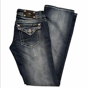 Miss Me Embellished Boot Cut Jeans